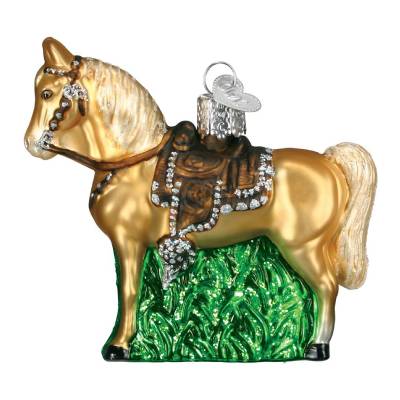 Old World Horse Christmas Ornament