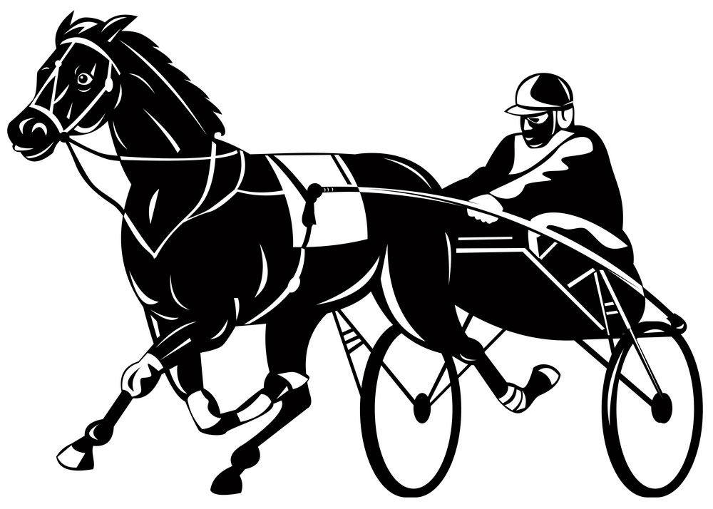 Standardbred Horse emblem