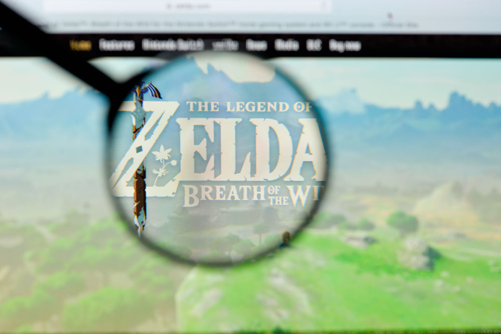 Zelda Breath of the Wild screen